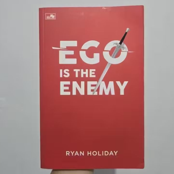 Buku Original Ego is The Enemy - Ryan Holiday