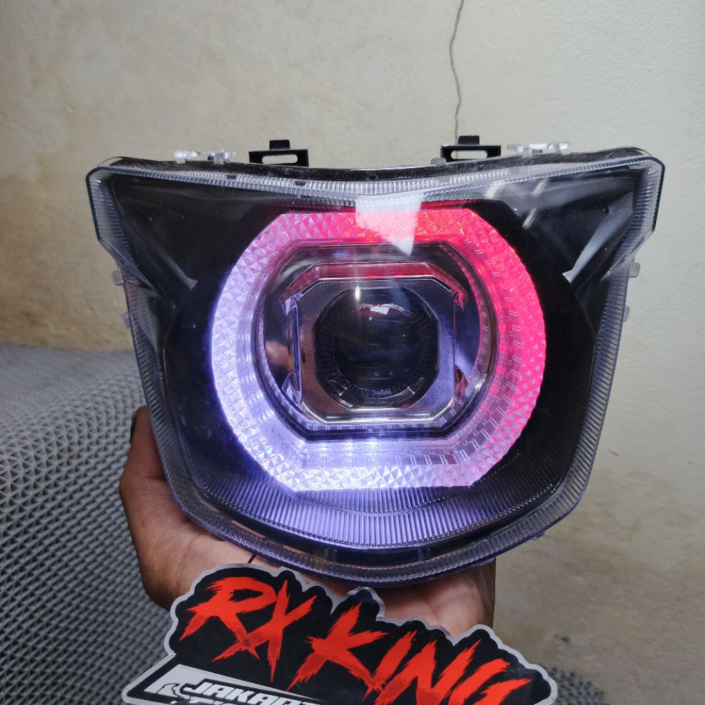 LAMPU BILED MX KING V1 BILED MATRIX CRISTAL RGB 4.5INC