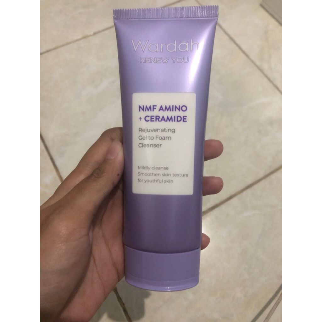 facial wash wardah