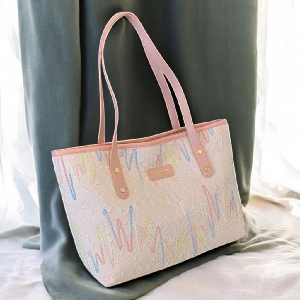 REKOMENDARI TOTEBAG TERBARU VB4020 TAS BAHU WANITA IMPORT TAS GURU TAS KULIAH TAS FASHION TAS KANTOR