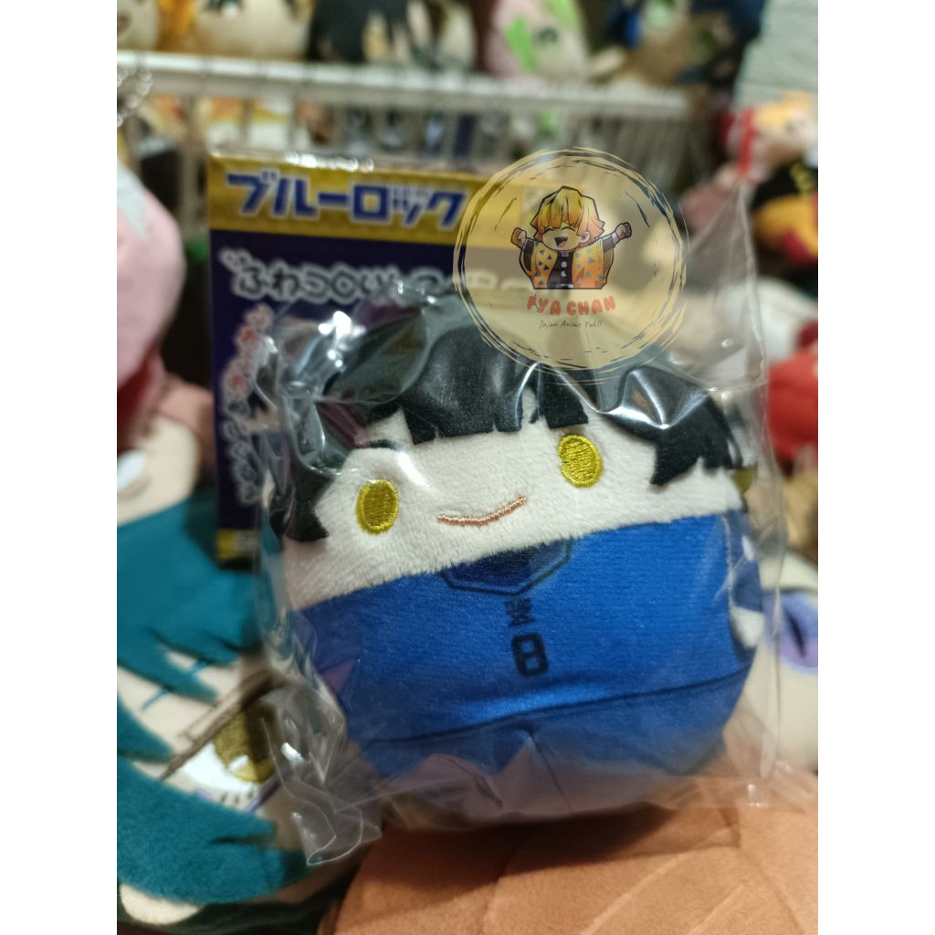 Bachira Meguru Fuwa Fuwakororin S Plush Boneka Ganci Anime Blue Lock