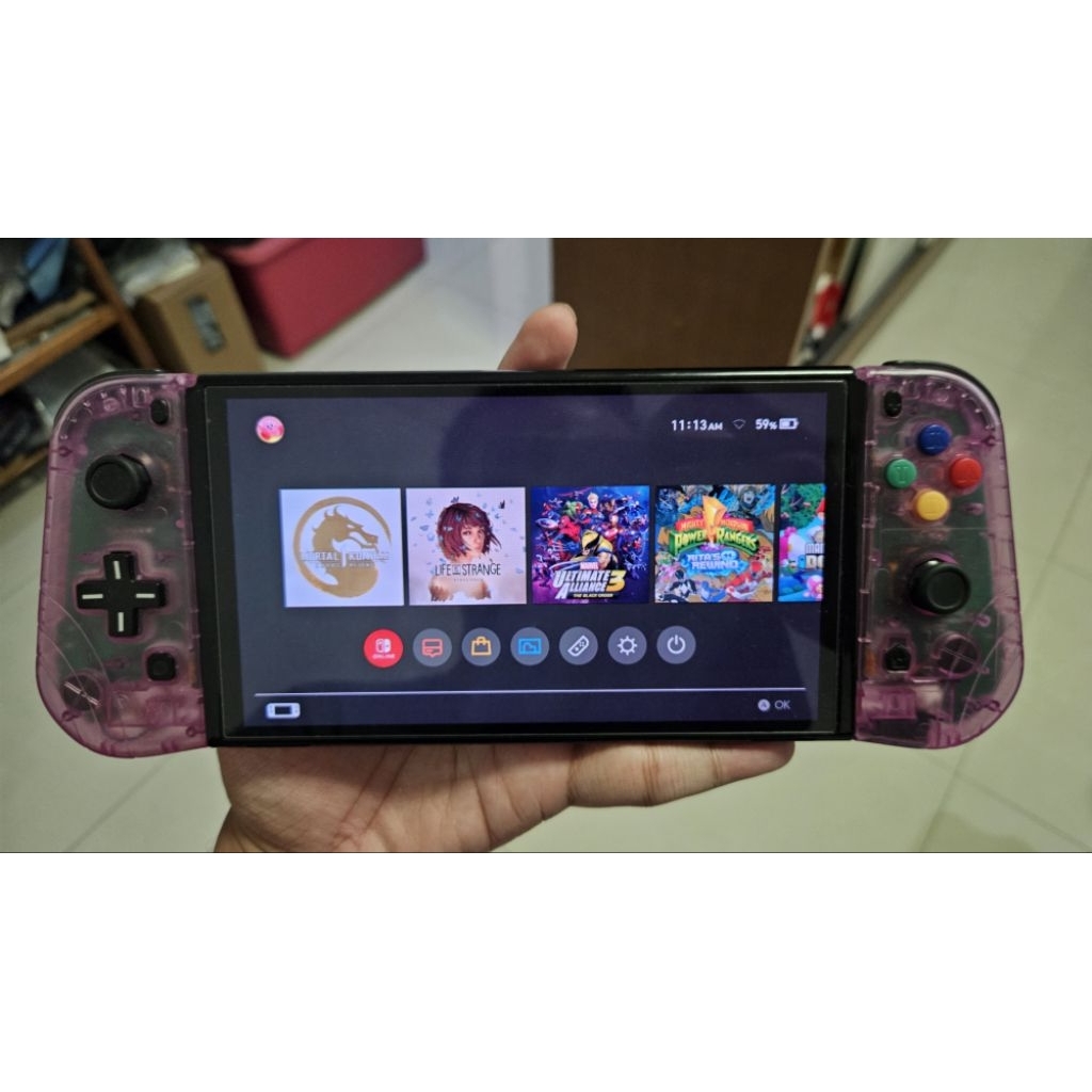 Nintendo Switch Oled Cfw 256Gb Tablet Only