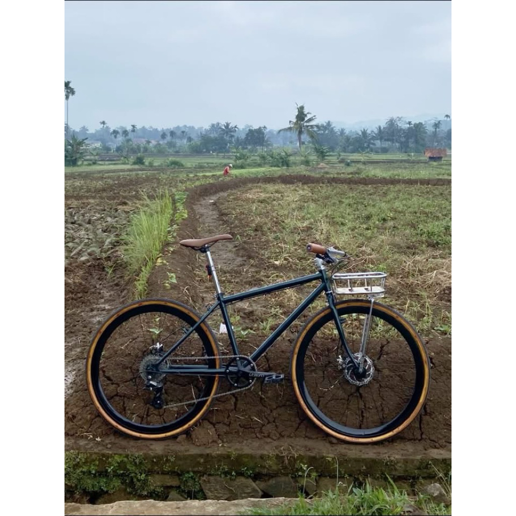 Frame Fork Only Geo Federal 26 Size 18 Green