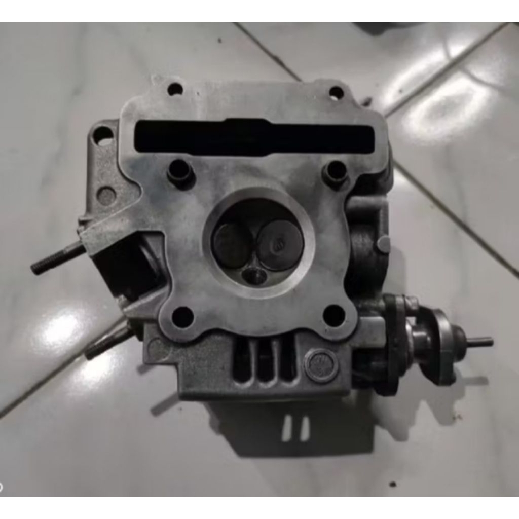 HEAD MOTOR YAMAHA VEGA ZR + SET ISI ORIGINAL COPOTAN