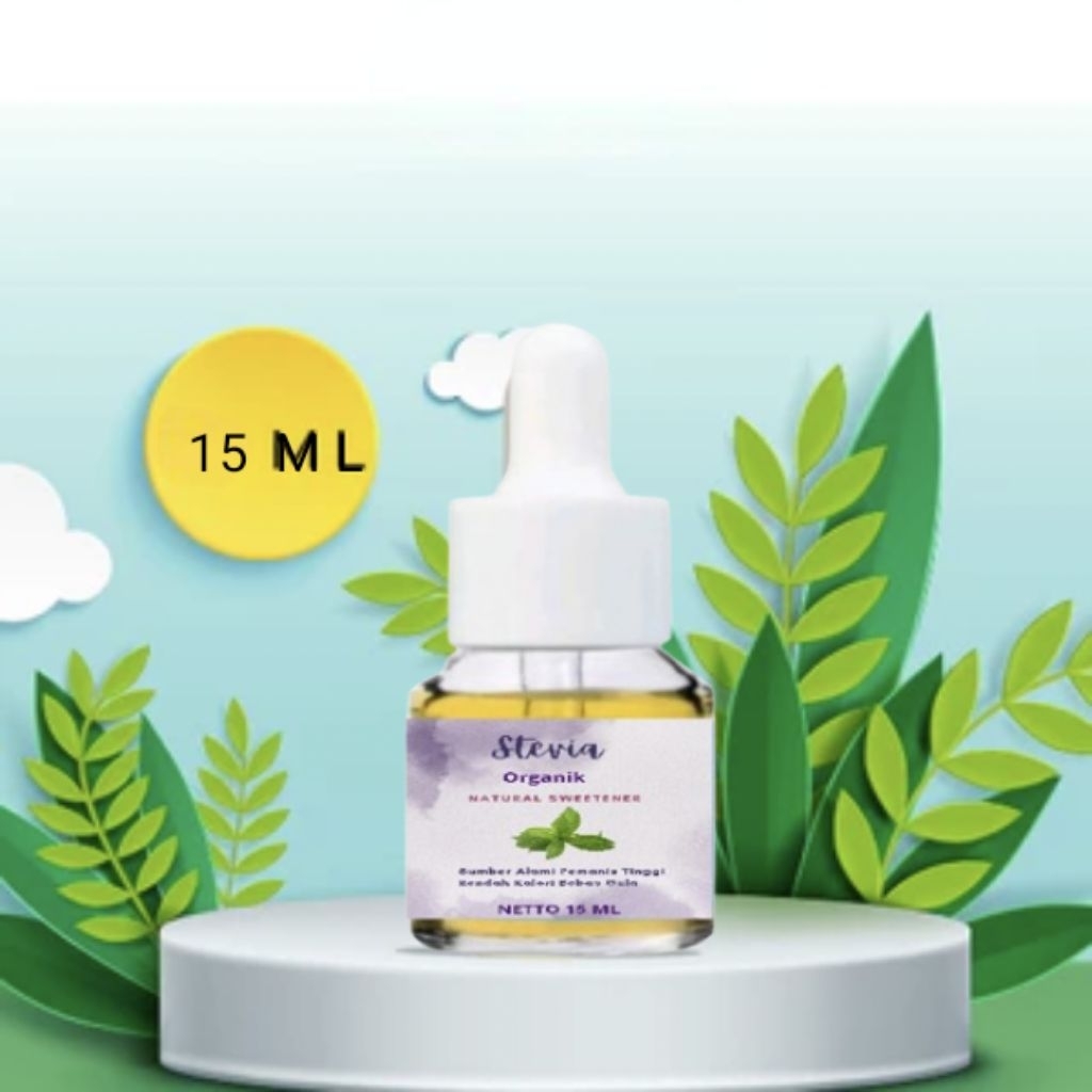 stevia pemanis alami pengganti gula natural sweetener organik beshqualiti