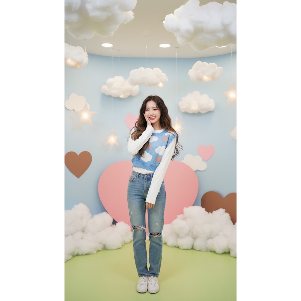 Vest Crop Cloud Heart