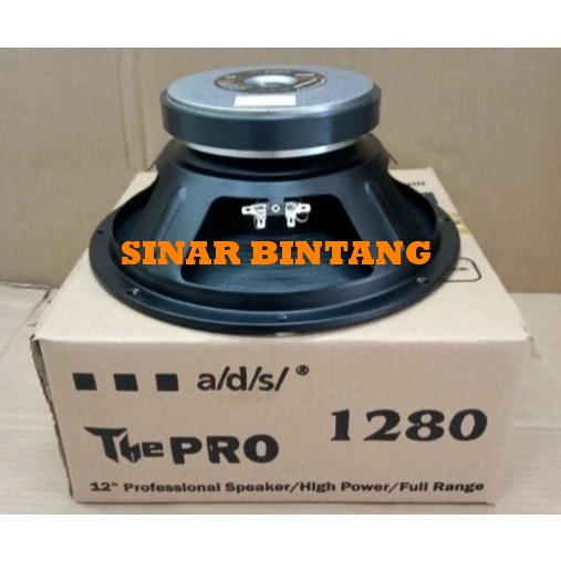 SPEAKER ADS FULL RANGE 12 INCH  ADS1280 800 WATT ADS 1280