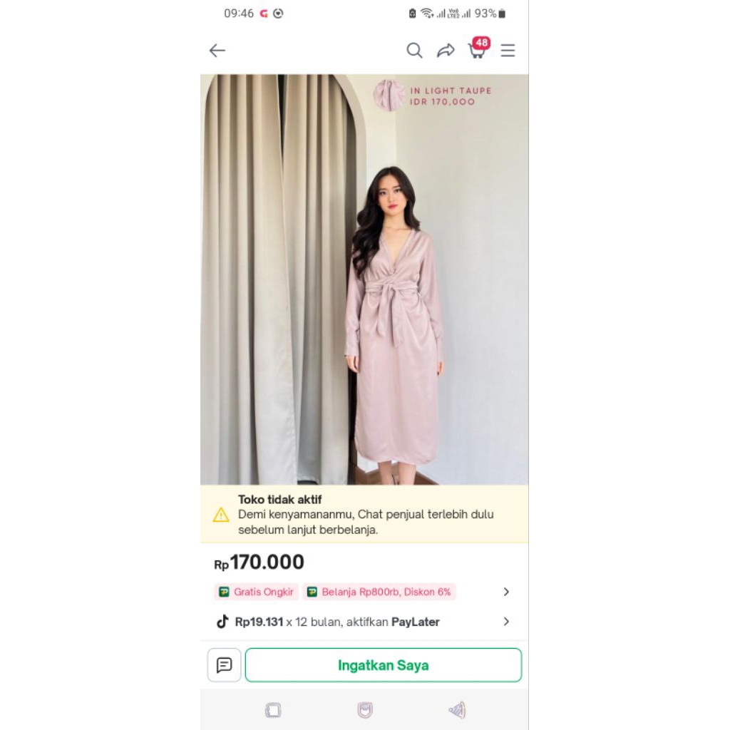 bronze behavior - Naomi dress