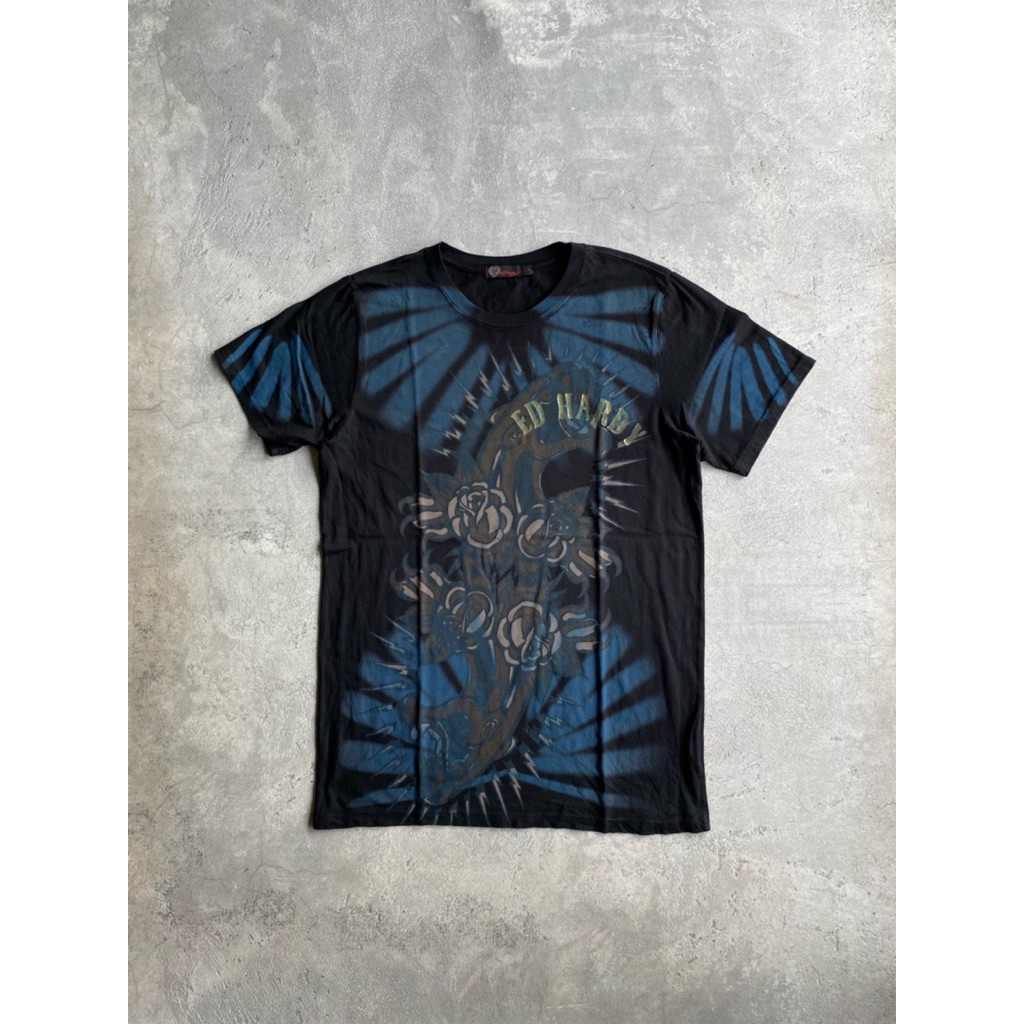 Ed Hardy Full Print Shirt Size Fit M