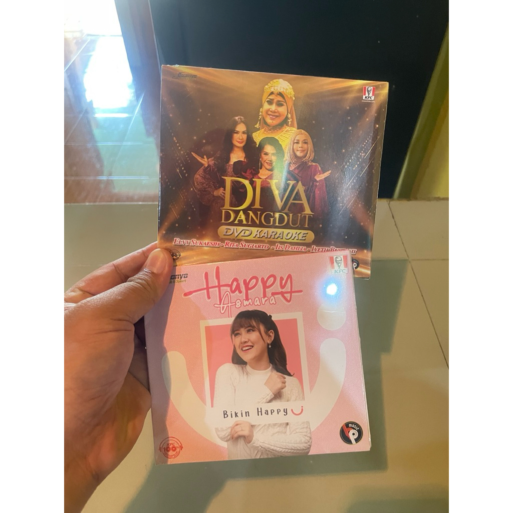 CD Original Gift KFC Lagu Dangdut Bonus Voucher