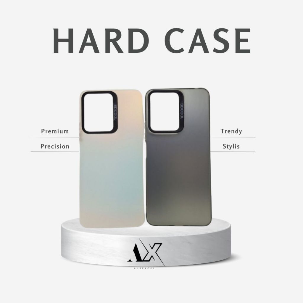 Hard Case Poco M6 Pro / M4 Pro / M6 / M3 / M3 Pro / M2 / M2 Pro Premium Hybrid Hologram Anti Noda An