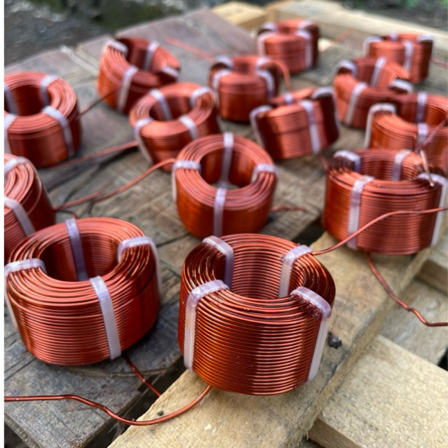 Jtterang Induktor Crossover Pasif 0,30Mh-0,95Mh Kawat 1,1Mm