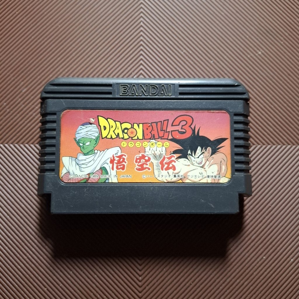 Kaset Nintendo Famicom Dragon Ball 3 Second
