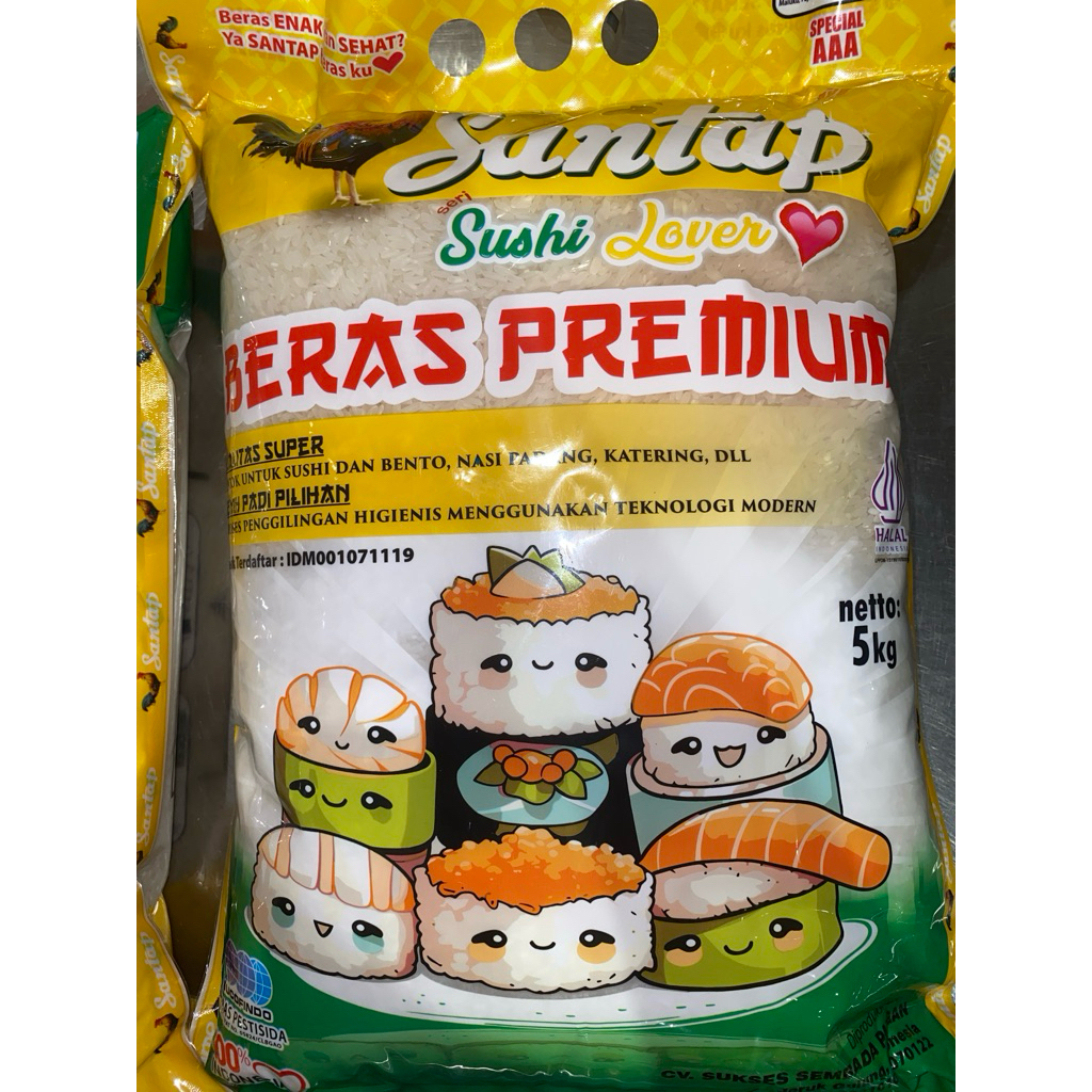 Beras Santap edisi Sushi Lover