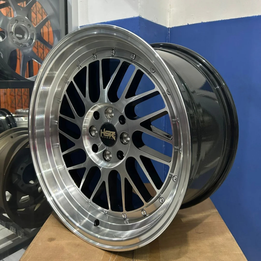 Velg Ring 17 Celong BBS Lebar 7.5/9 Pcd 4X100/114 Cocok Untuk Jazz Yaris Avanza Livina Dlln Merk Hsr