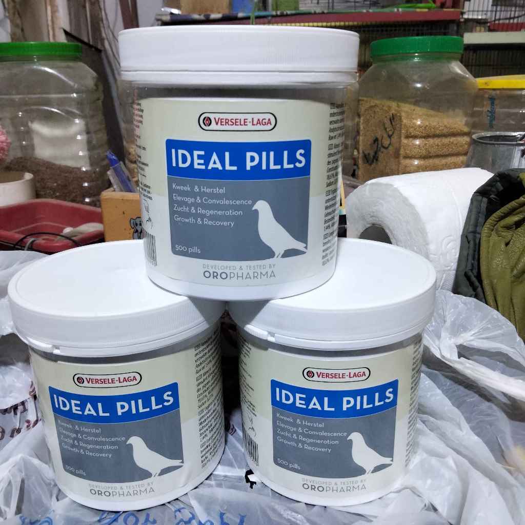 Ideal Pills Versele Laga Vitamin Merpati Balap || Ideal Pills Merpati Doping Nafsu Makan Pemulihan