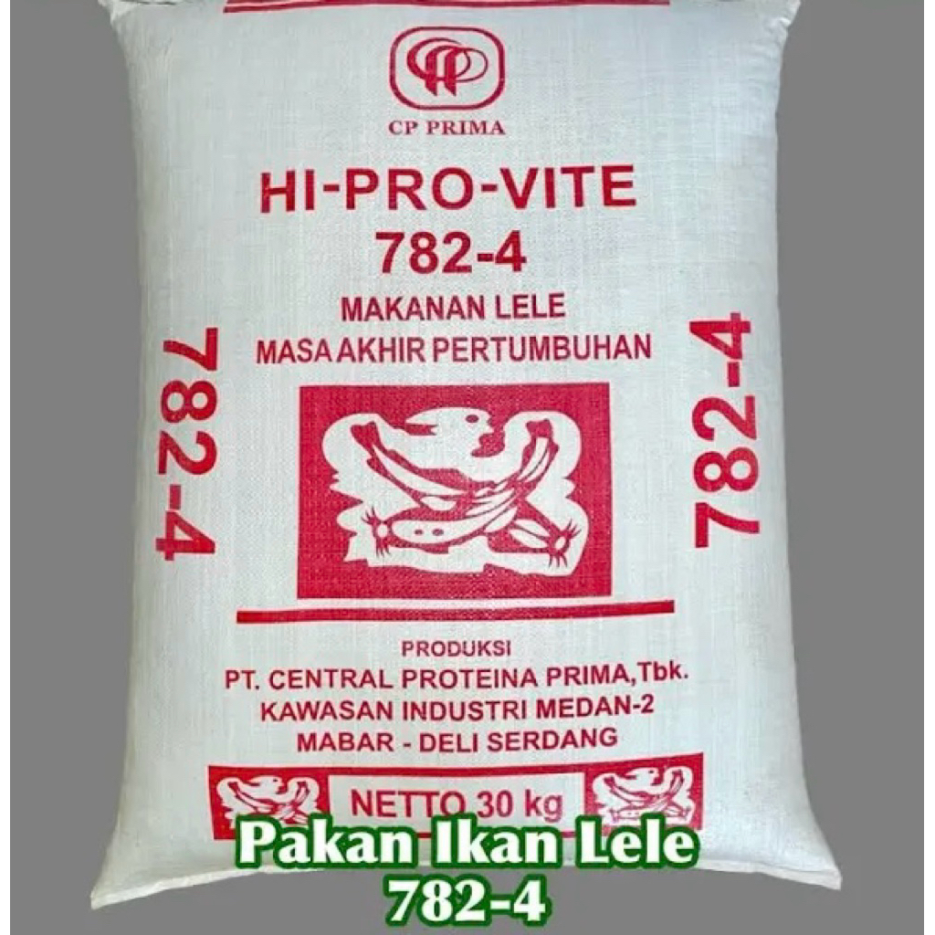 PAKAN IKAN Hi-pro-vit 782 kemasan karung 30kg