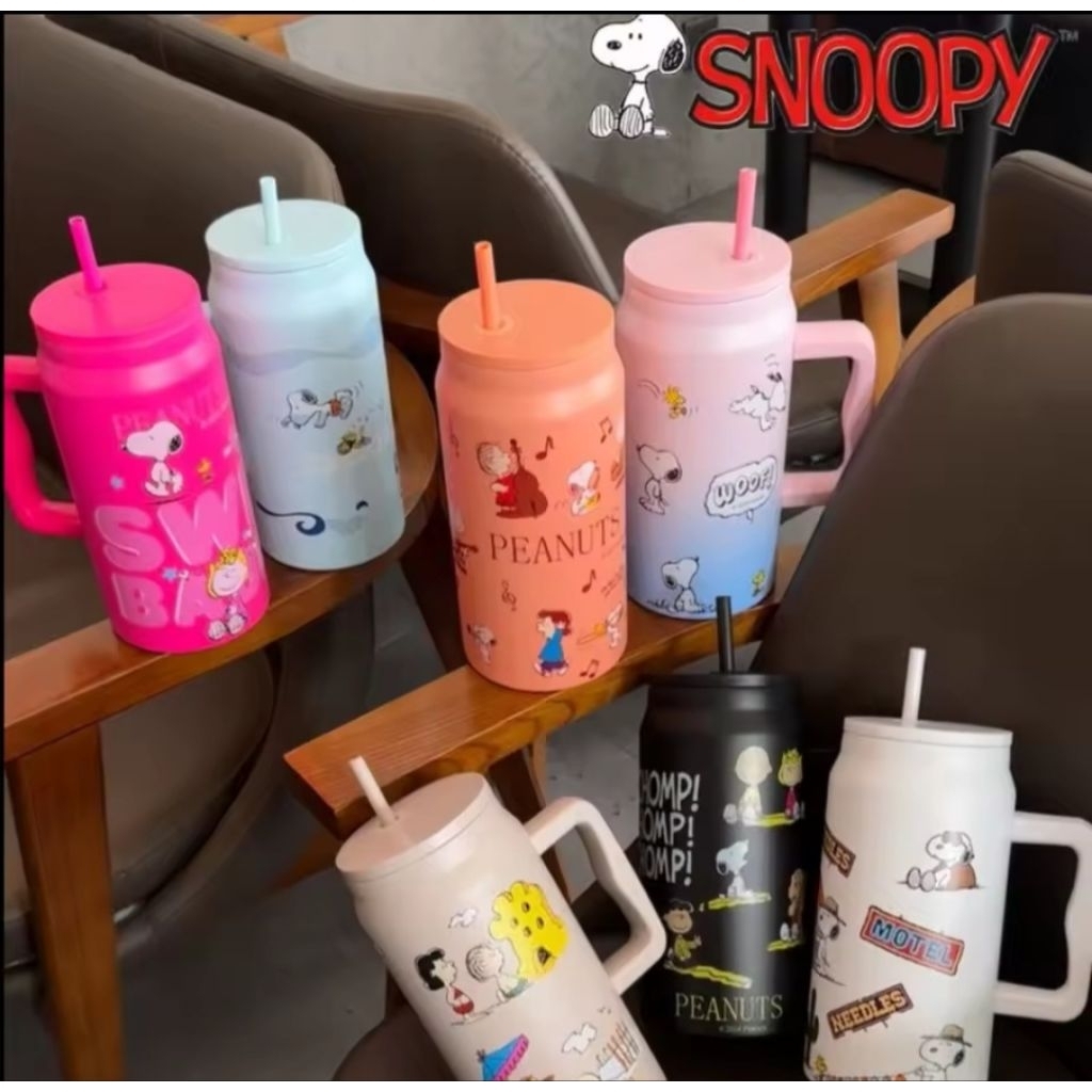 Tumbler Snoopy 1500 ML Sus 304 Stainless