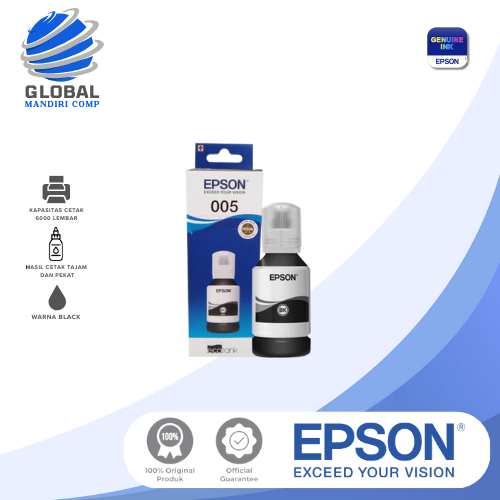Tinta Epson 005 Original Printer Epson M1100 M1120 M2140
