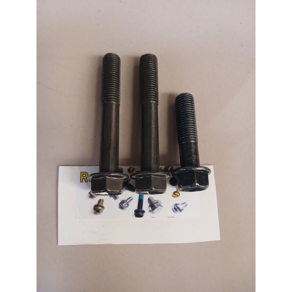 3pcs baut gantungan pegangan kenalpot motor lexy nmax aerox