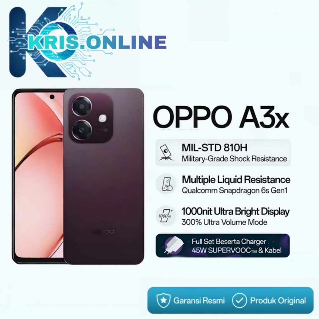 OPPO A3x Ram 4/64