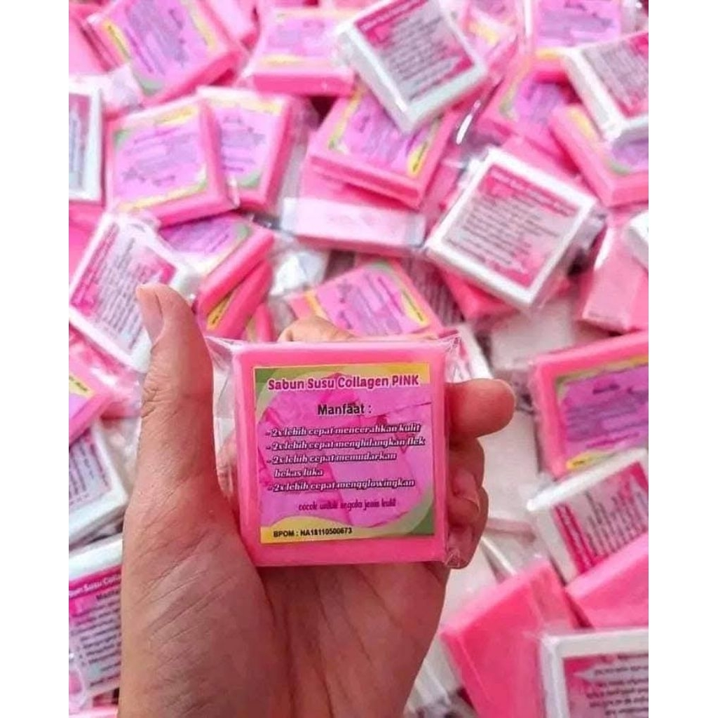 Sabun Susu Collagen PINK