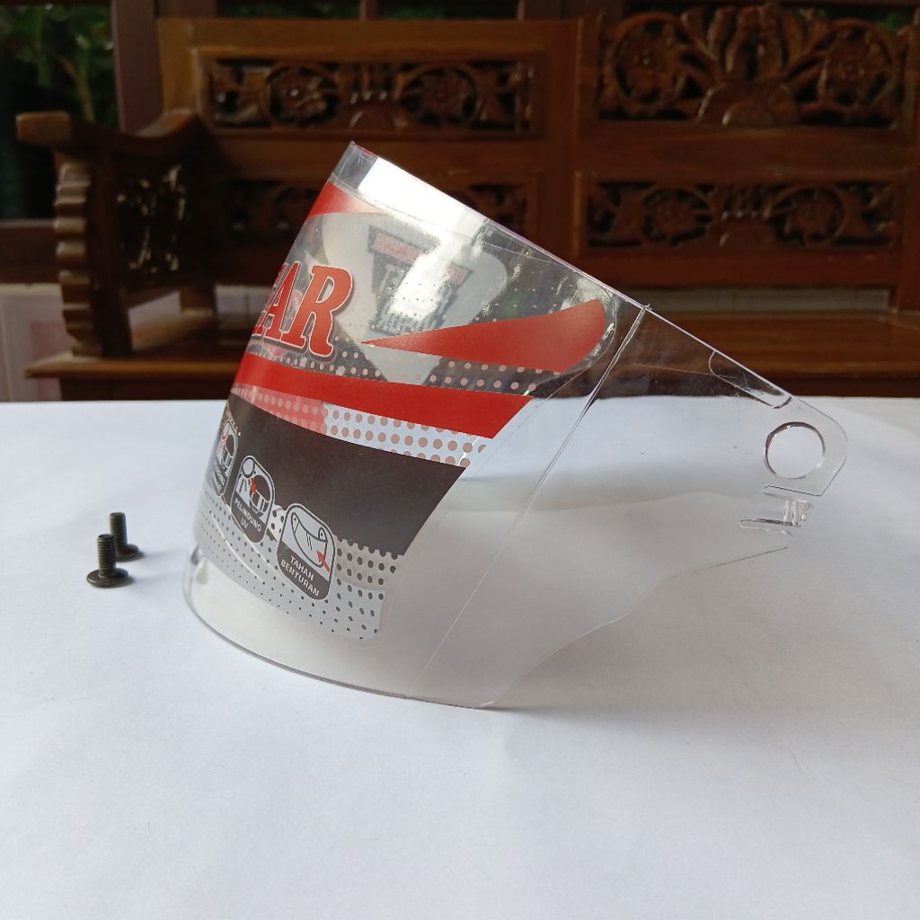 Kaca Helm Hiu (Hiu LX, Hiu Nico, Bmc Sun City, Bmc Touring)