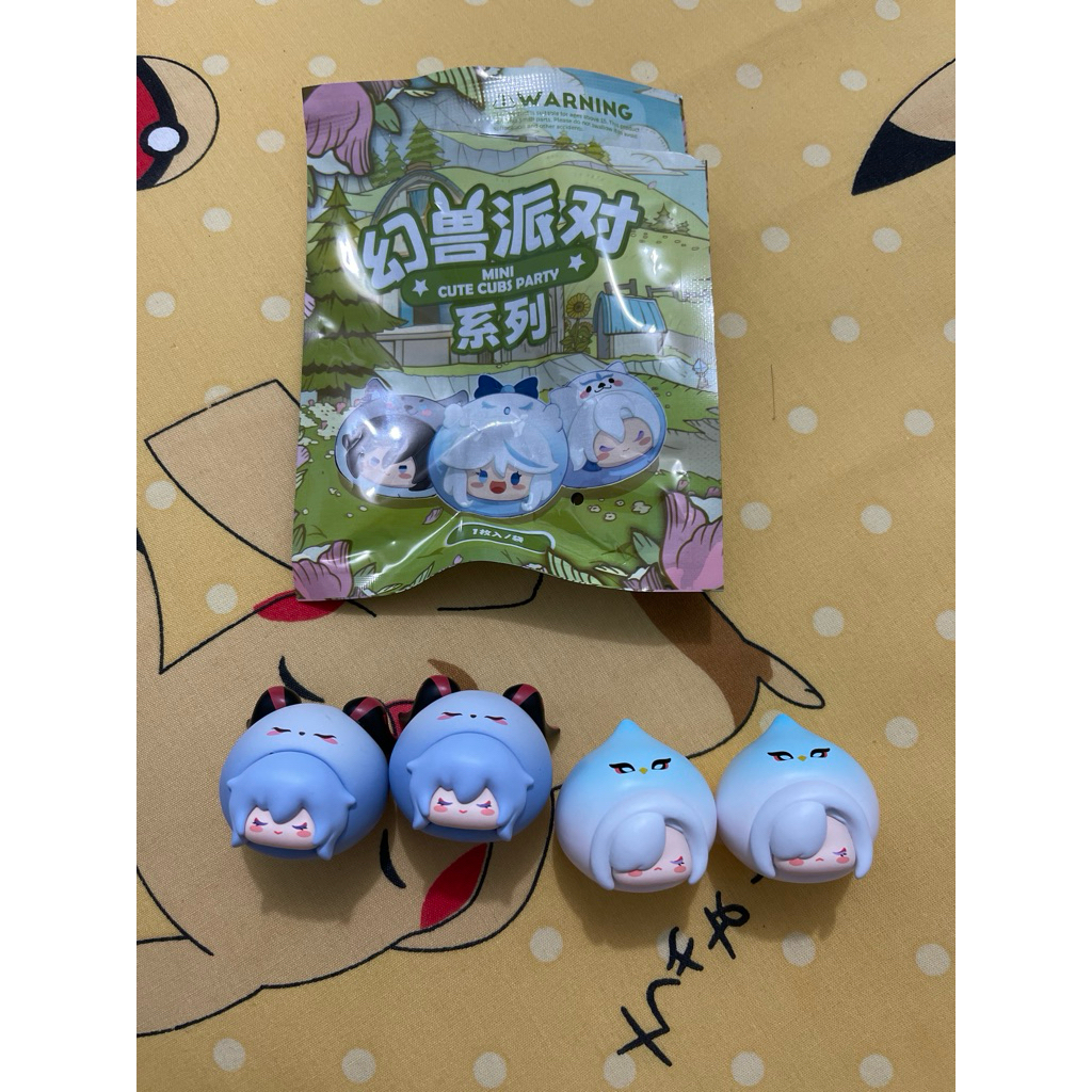 Mini Cute Cubs Party Genshin Selected
