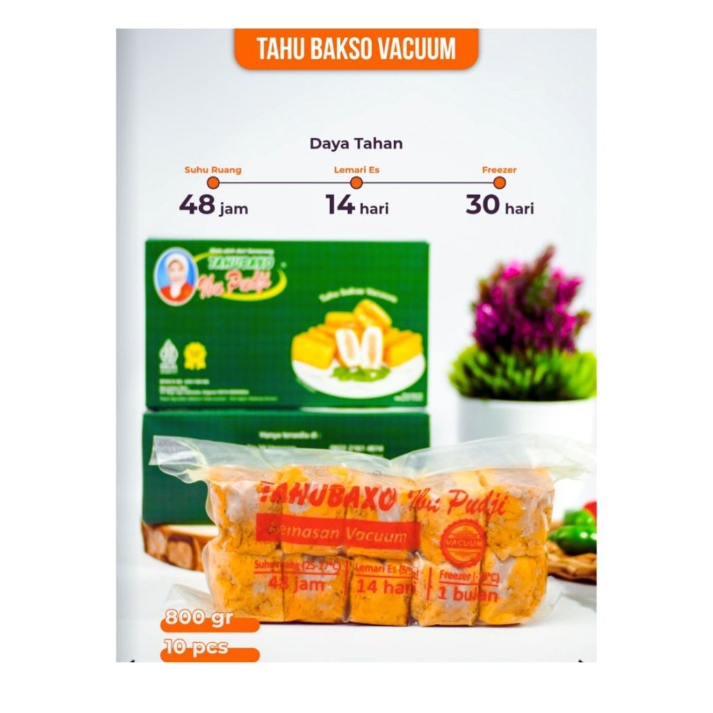 Tahu Bakso Bu Pudji Kemasan Vacuum