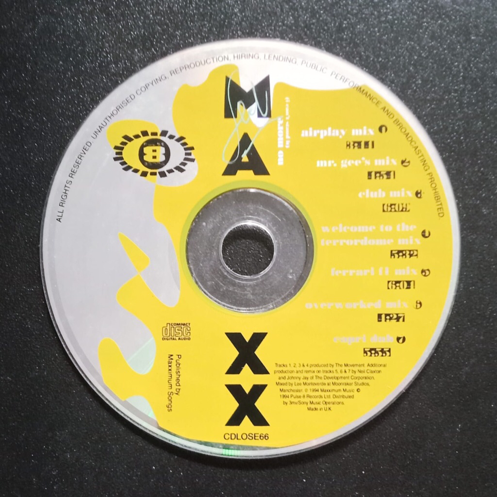 CD ORI MAXX TANPA COVER