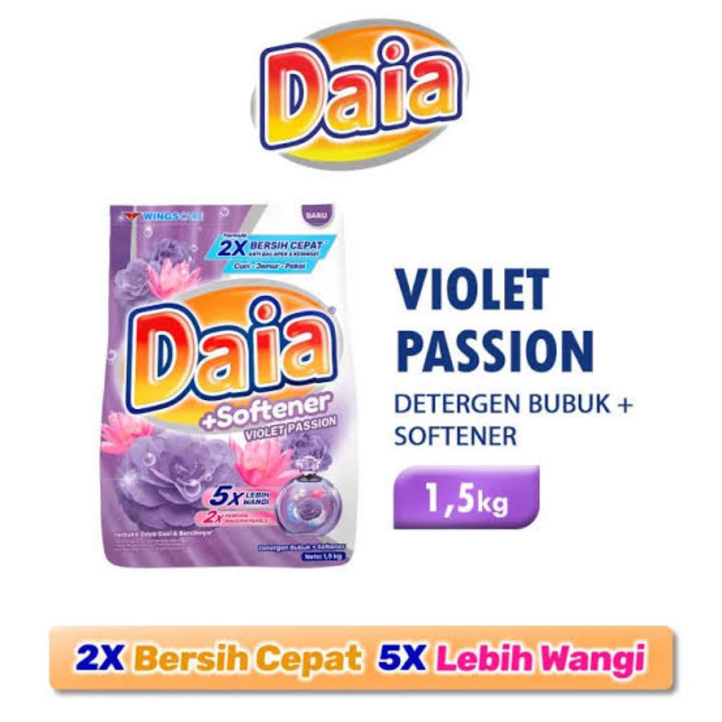 Daia deterjen bubuk 1.5 kg