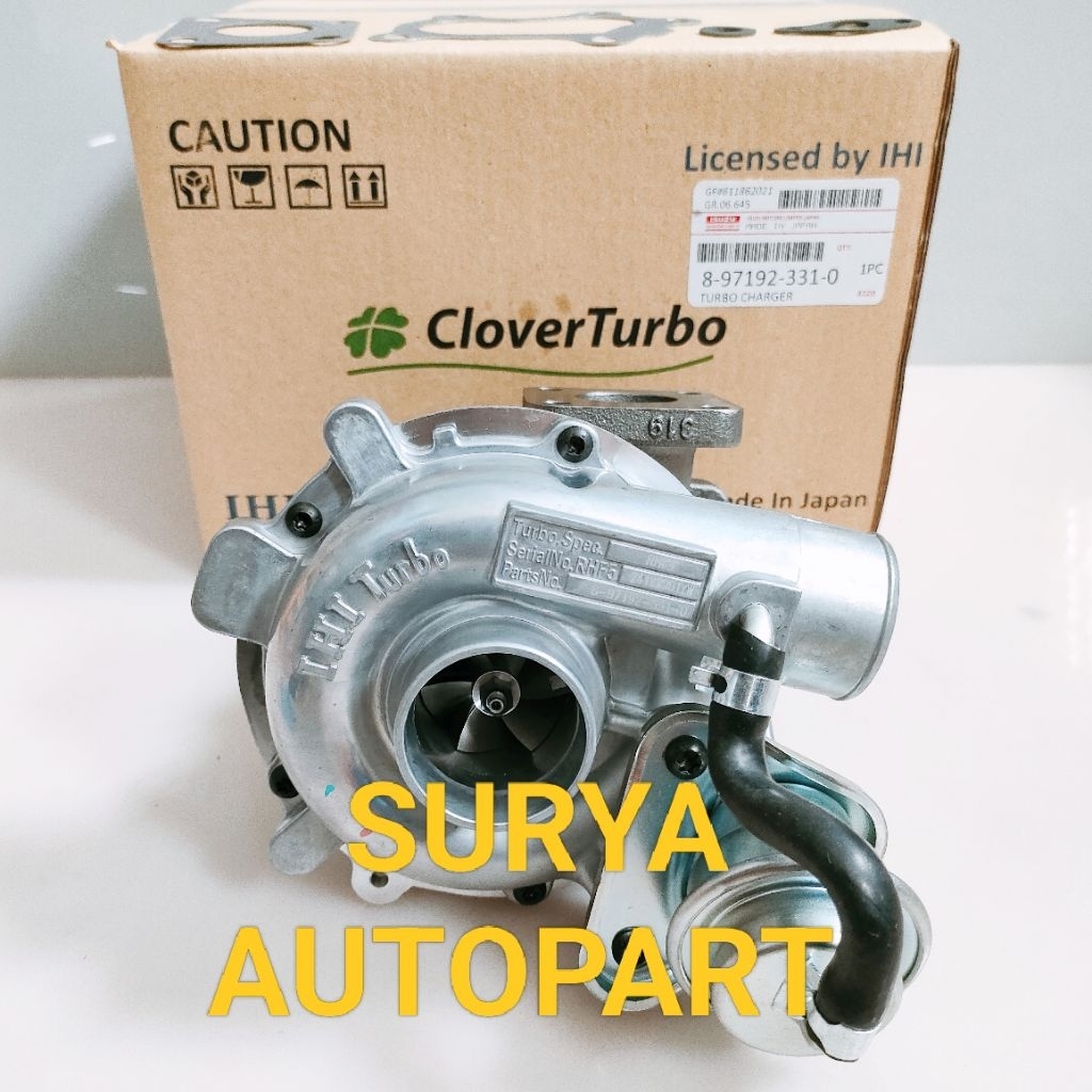 TURBO CHARGER ISUZU ELF NHR55 NHR 55 EURO2 IHI JAPAN
