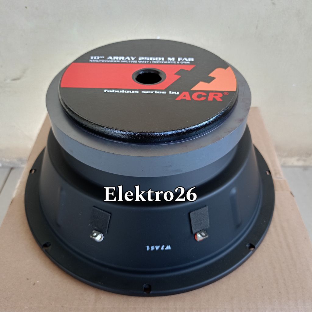 Speaker ACR Fabulous 10 inch 25601 M Fabulous body VACUM