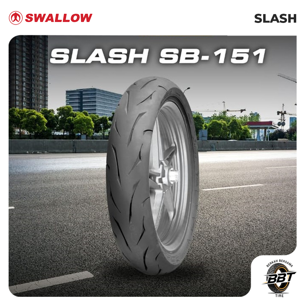 SEPASANG/SATUAN Ban SWALLOW SLASH Ring 13 TUBELESS NMAX