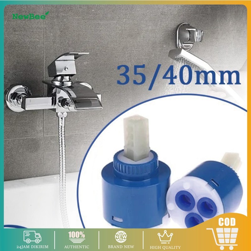 Jantung Kran Air Panas Dingin Keramik Ukuran Keramik 35/40mm Jantung Kran Panas Dingin Spearpart Kra