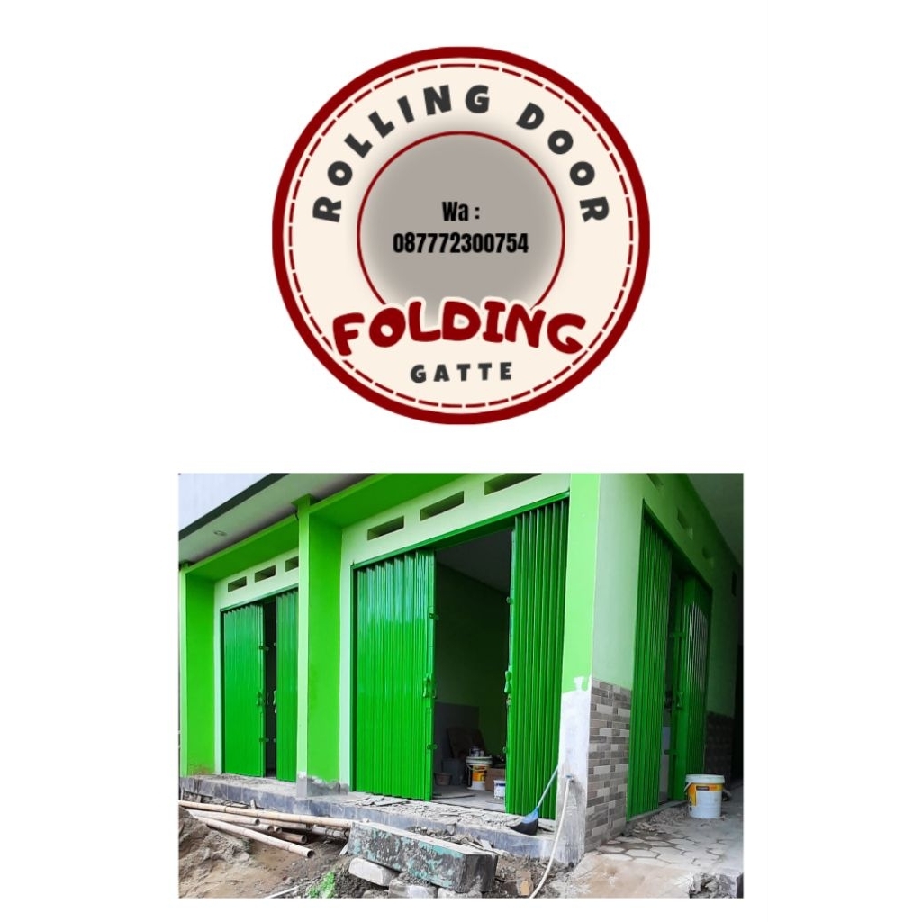ROLING DOOR FOLDING GATE