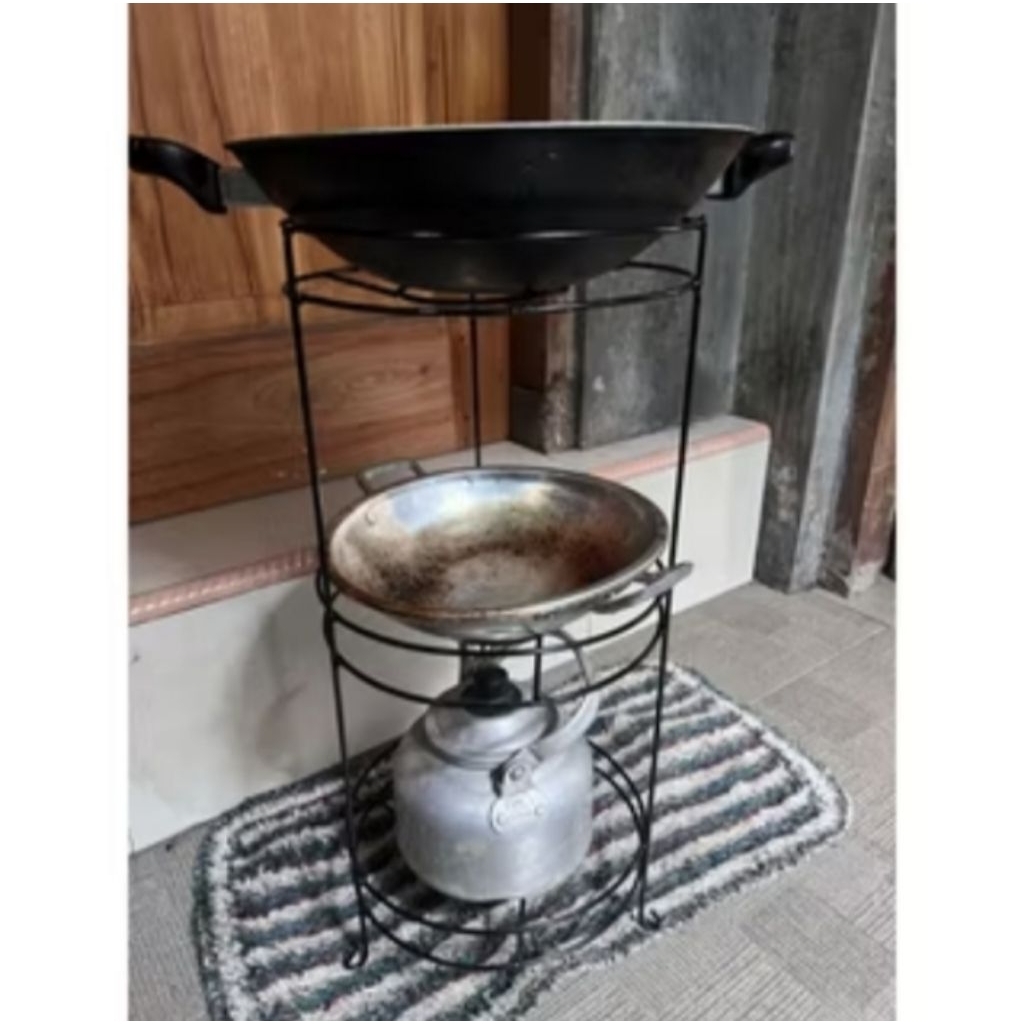rak wajan dan rak panci kekinian