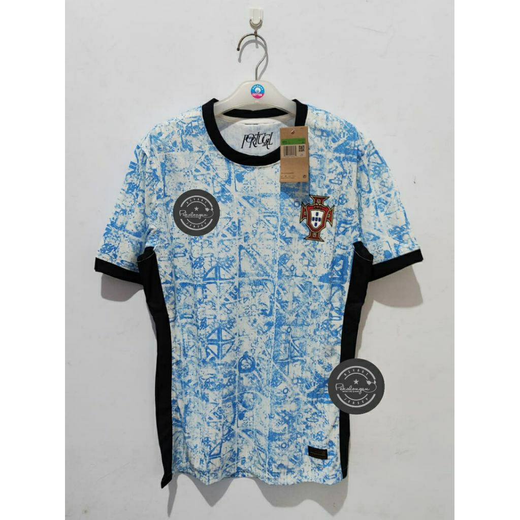 ( Player Issue ) Jersey Sepak Bola Portugal Away PI Euro 2024