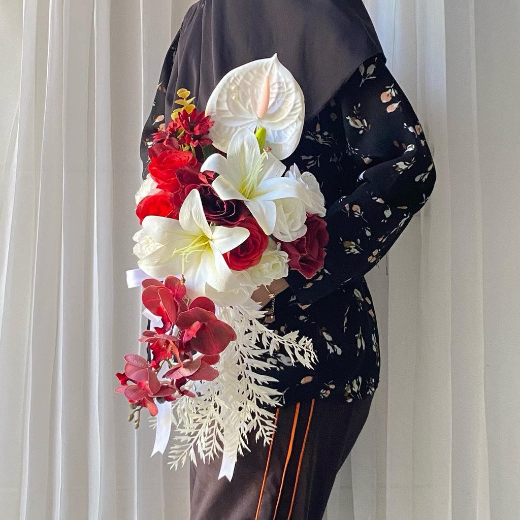 Wedding bouquet | handbuket | wedding bunga juntai