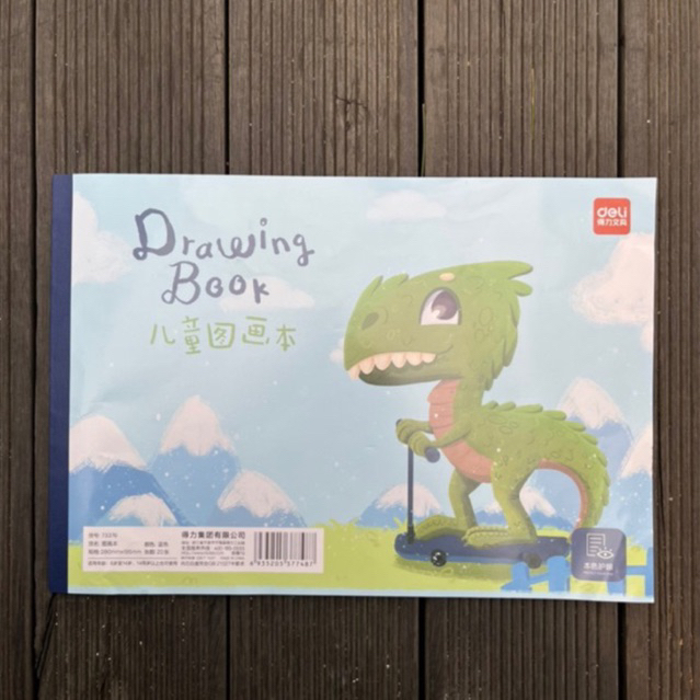 Deli Painting Book | Buku Gambar