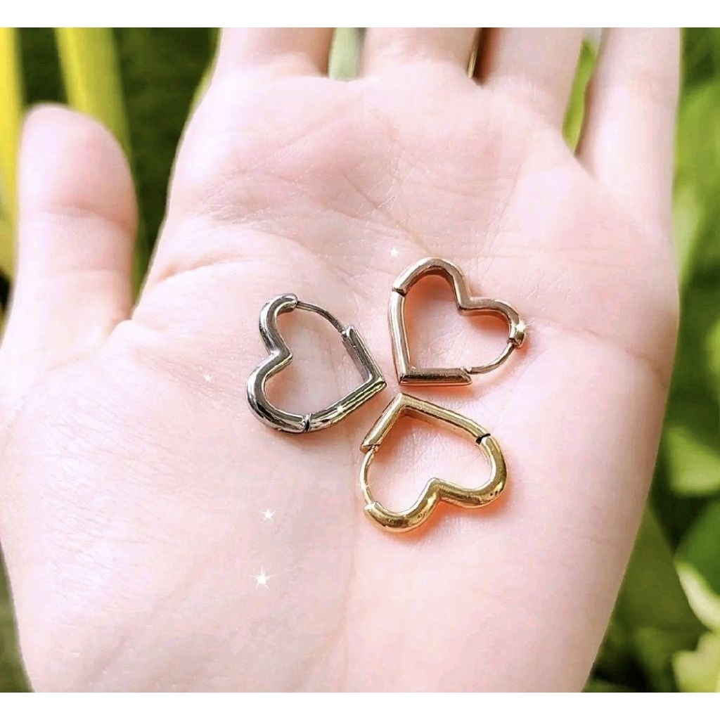 ANTING Titanium HATI BOLONG UTUH - 161