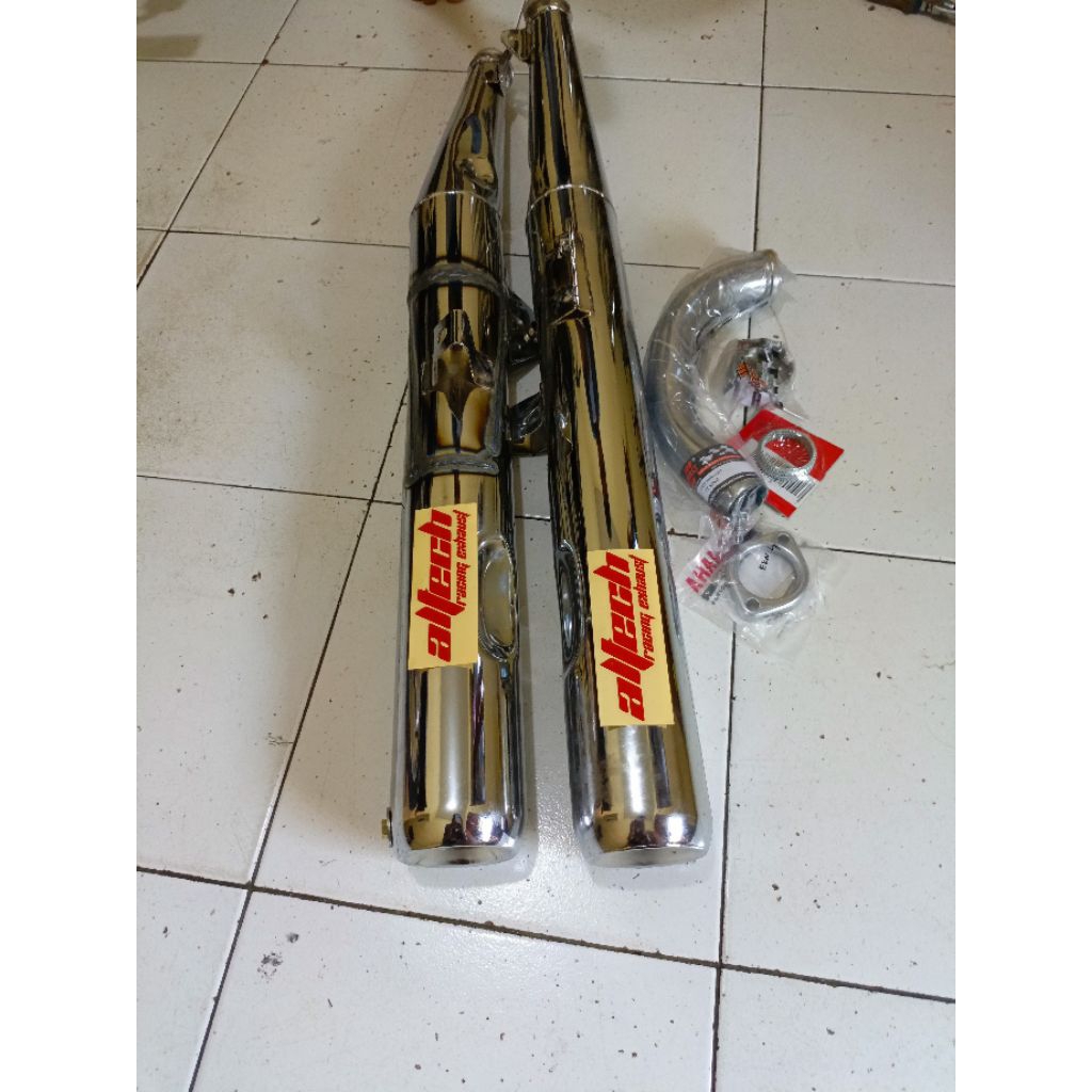 KNALPOT ALTECH. C15, C20, C20RR, C17, C17RR UNTUK RX KING, RX SEPESIAL, RX100, RX k