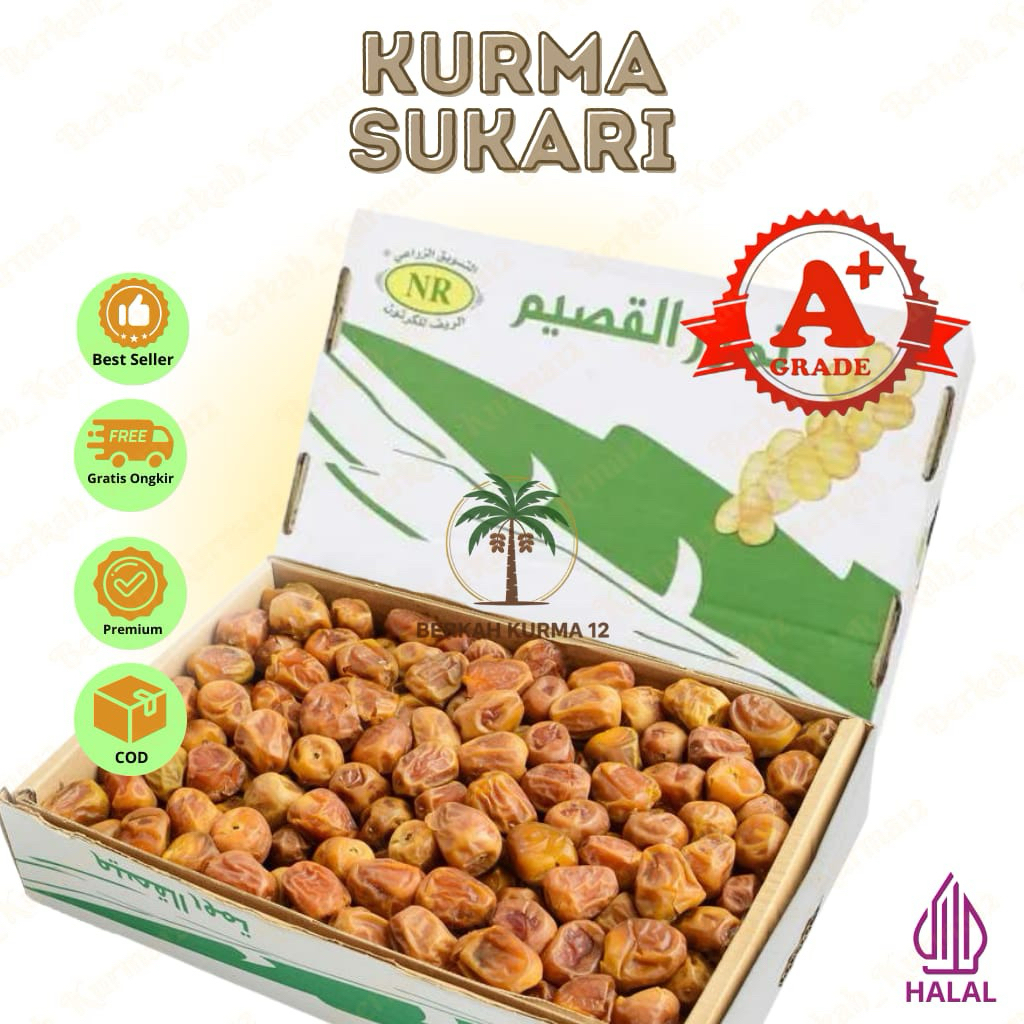 Kurma sukari premium 3kg