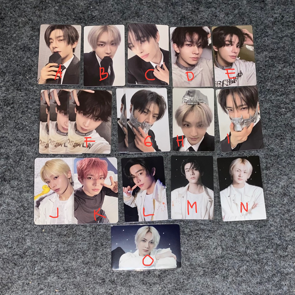 [READY STOCK] PHOTOCARD ENHYPEN DESIRE UNLEASH JAPAN 4th Single YOI weverse ver POB PC jungwon heese