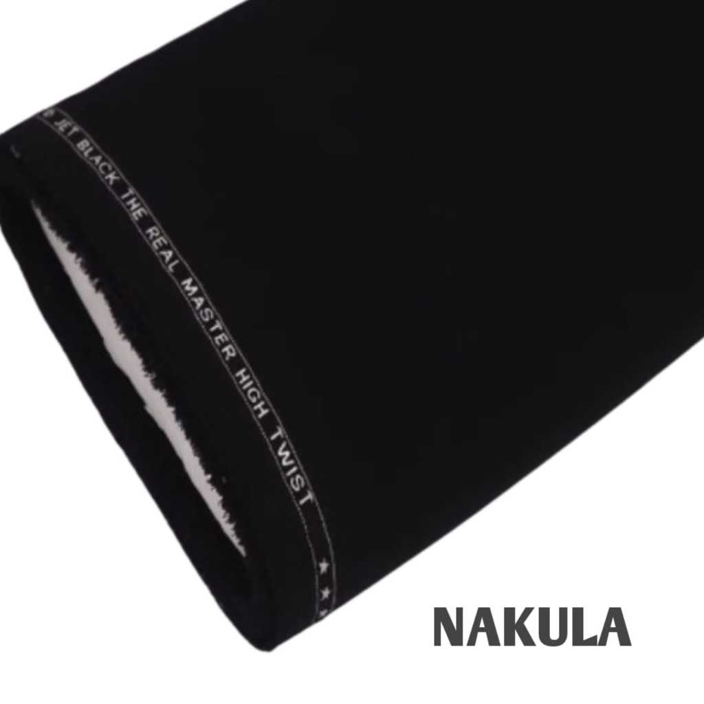 KAIN JETBLACK  SUPER PREMIUM HIGHTWIST JAS CELANA / KAIN CELANA PRIA METERAN PREMIUM