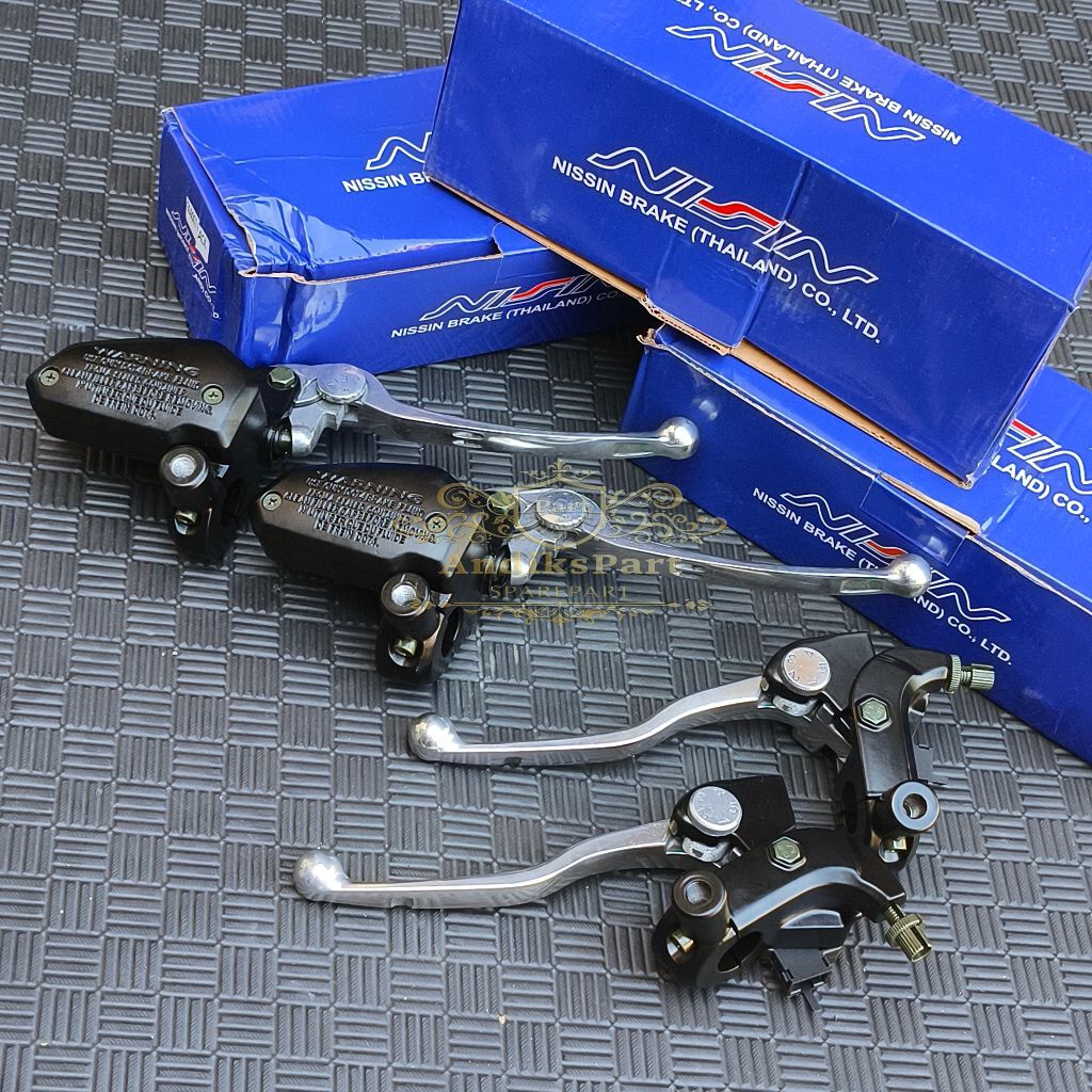 master rem Er6 nissin set handle kiri, master rem kanan kiri er6 impor nissin baru universal