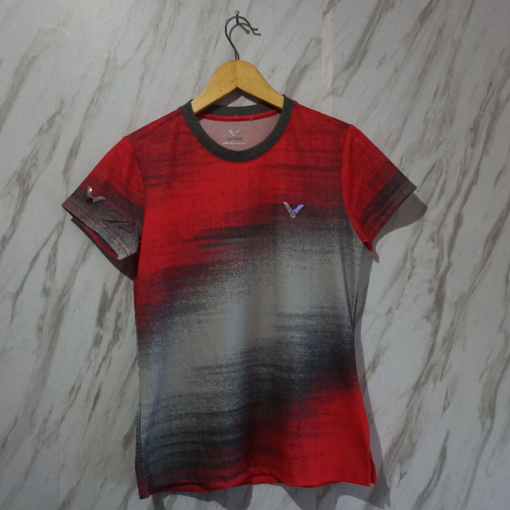 TSHIRT KAOS JERSEY VICTOR SECOND PRELOVED