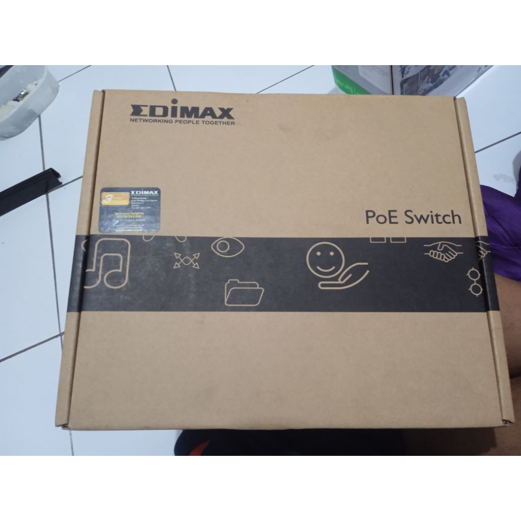 Edimax-switch poe 8 port gigabit