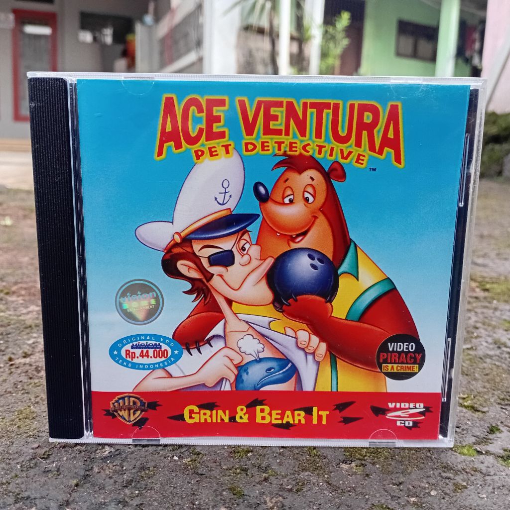 VCD Ace Ventura: Pet Detective (TV series) Animasi 1996 Original Warner Bros VideoCD