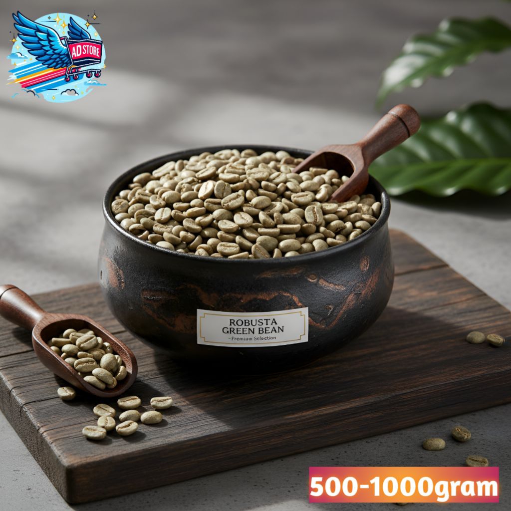 Green Bean / Kopi Mentah Robusta Premium / Biji Kopi Robusta / Kopi Mentah
